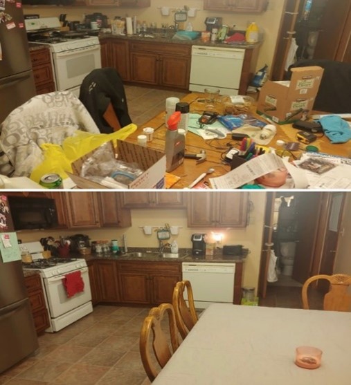 Deep Cleaning Kitchen